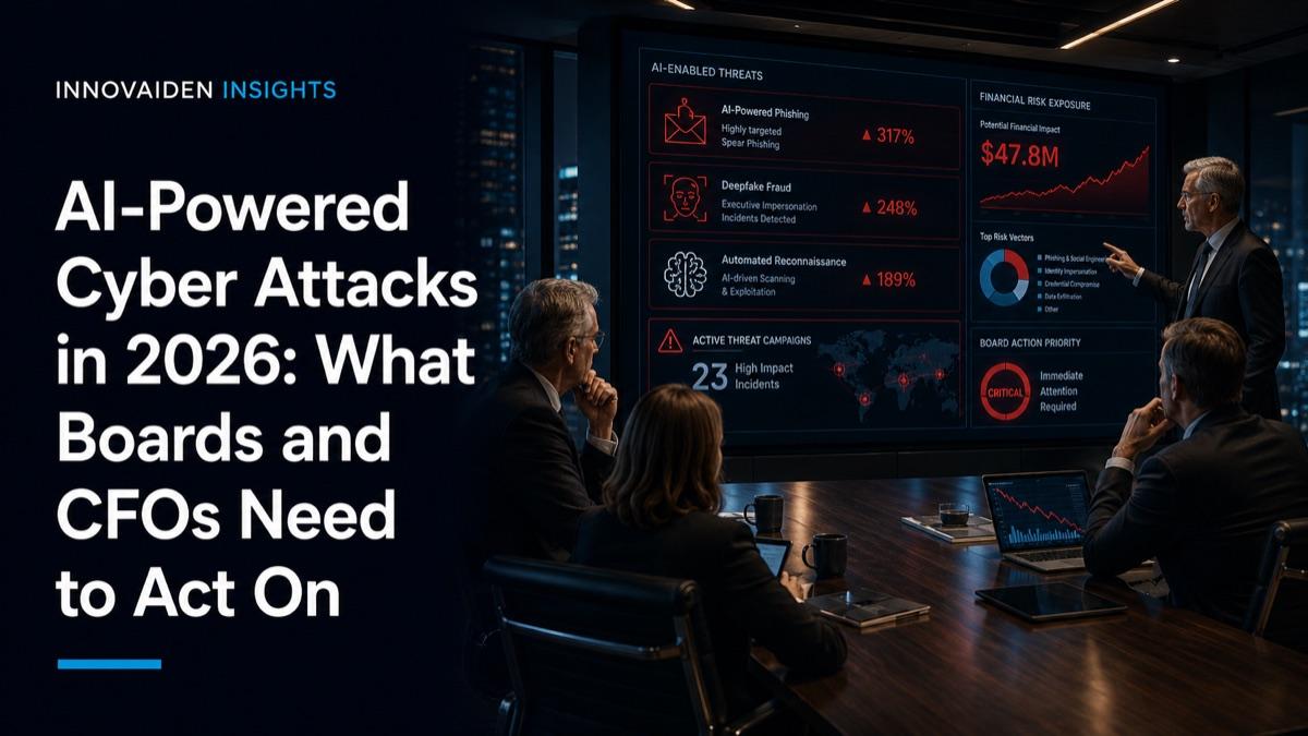AI-Powered Cyber Attacks in 2026: What Boards and CFOs Need to Act On