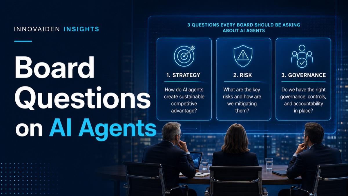 Three Questions Boards Should Ask About AI Agents