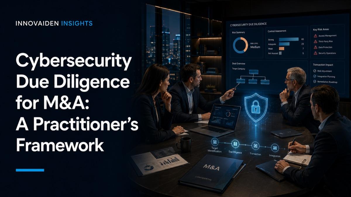Cybersecurity Due Diligence for M&A: A Practitioner's Framework